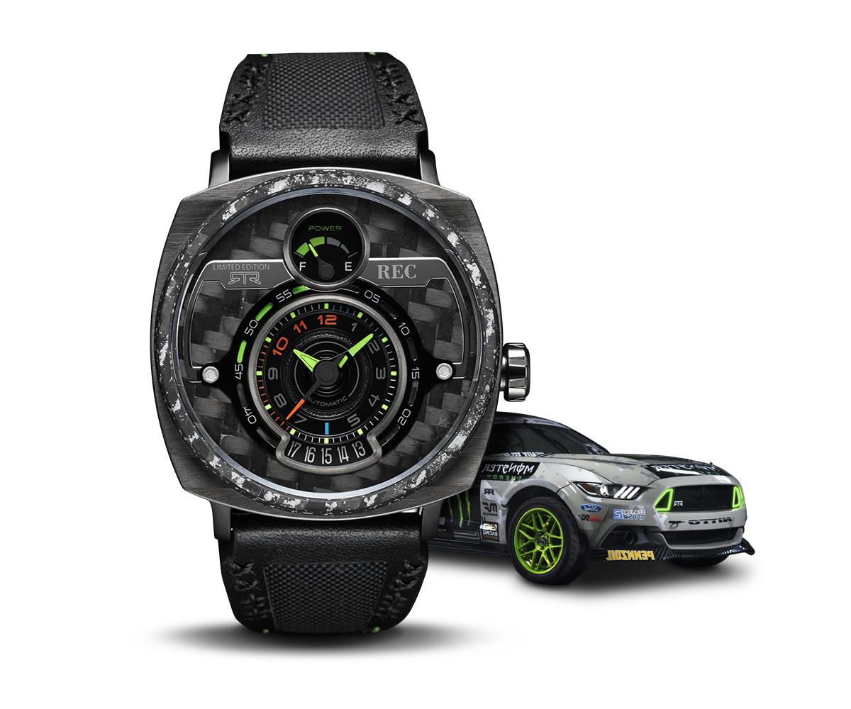 Rec Watches P51 RTR | Made from carbon parts of Vaughn Gittin Jr.’s drift monster